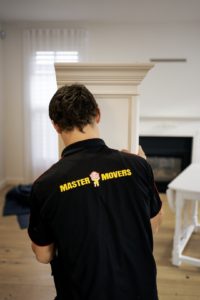Mornington removalist with bookshelf